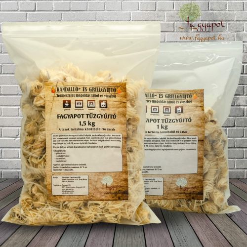 Bio tűzgyújtó brikett